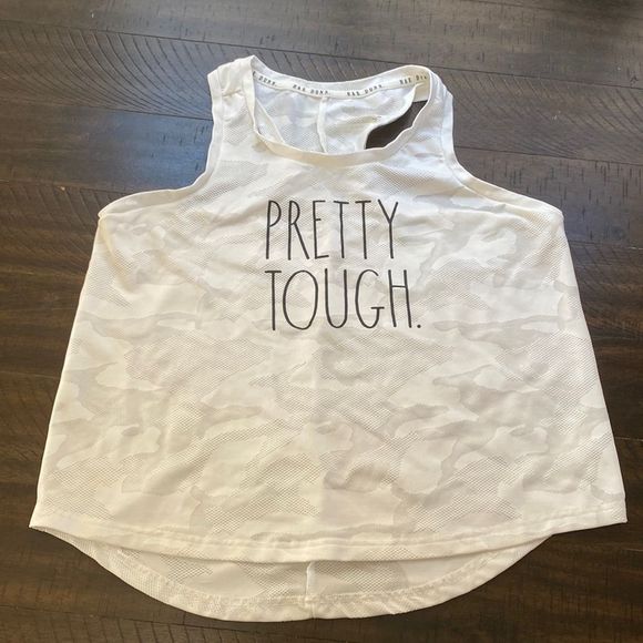 Rae Dunn Tops - Rae Dunn Mesh Workout Tank